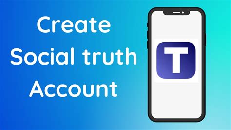truth social can't create account